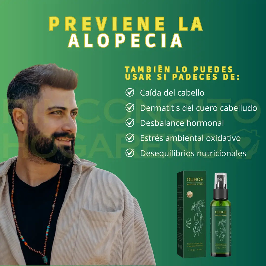 Tónico Capilar - OUHOE Natural Herbs