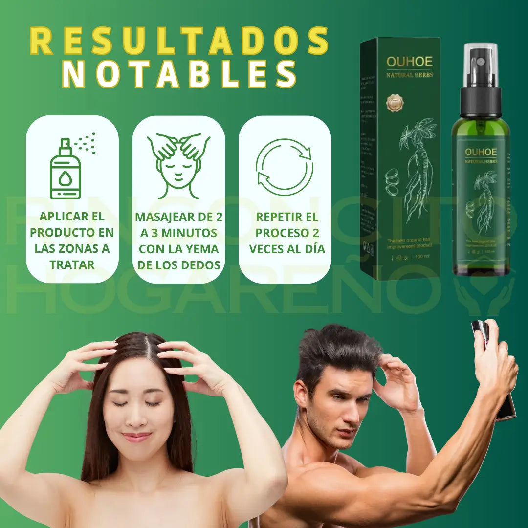 Tónico Capilar - OUHOE Natural Herbs